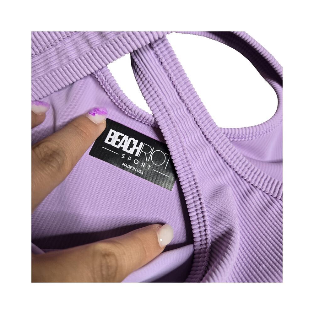 Beach Riot Jada Onsie in Lavander Size: S - Picture 4 of 5